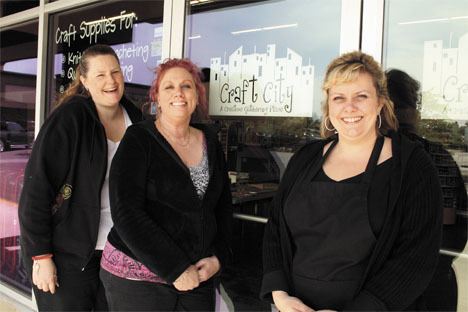 Management for Craft City in Federal Way includes (left to right) general manager Kerry Solter