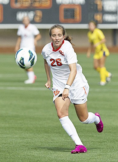 Todd Beamer graduate Megan Miller was named to Top Drawer Soccer's National Team of the Week after a two-goal weekend for the 21st-ranked Oregon State soccer team.