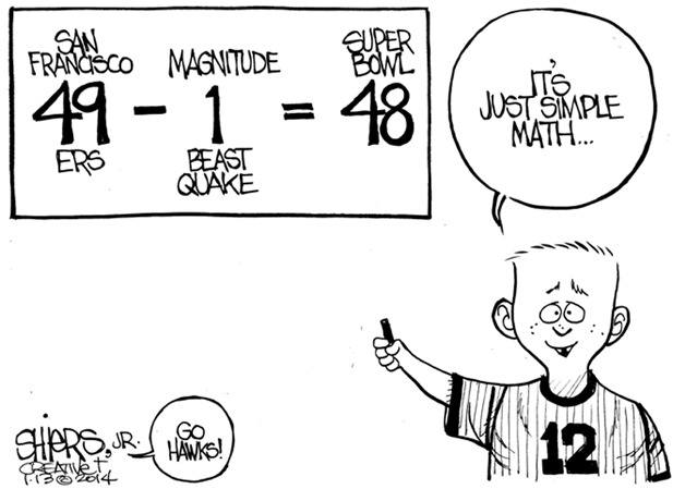 Super bowl simple math