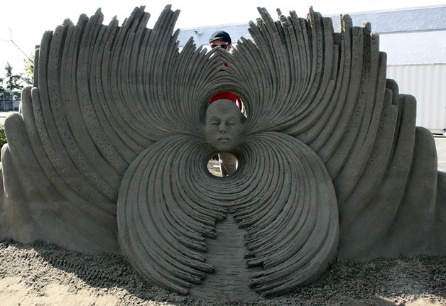 A scene from the 2010 sand festival in Federal Way.