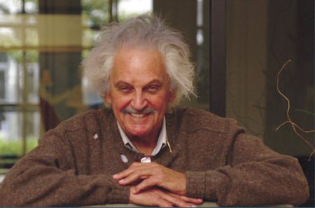 Actor Ed Metzger as Albert Einstein in Centerstage's production of 'Albert Einstein: The Practical Bohemian.'