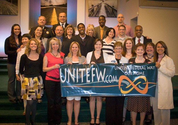 The Federal Way Chamber of Commerce Advancing Leadership program graduates 24 new leaders into the community. The following members are from the Class of 2010. Front row: Chrislyn Johnson