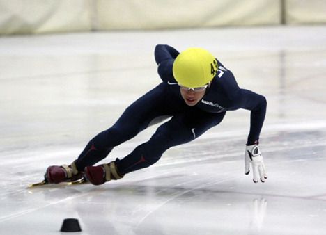 Federal Way native J.R. Celski won his first Olympic medal Saturday when he skated to third place in the 1