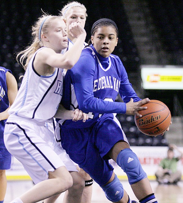 Federal Way sophomore Raven Benton was a first-team