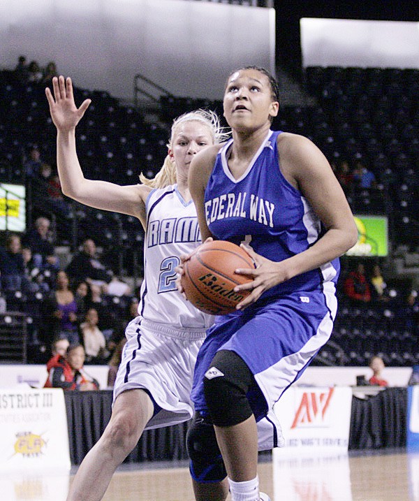 Federal Way senior Talia Walton averaged 17 points and 13 rebounds to earn the Mirror's All-City Girls Basketball Player of the Year honors.