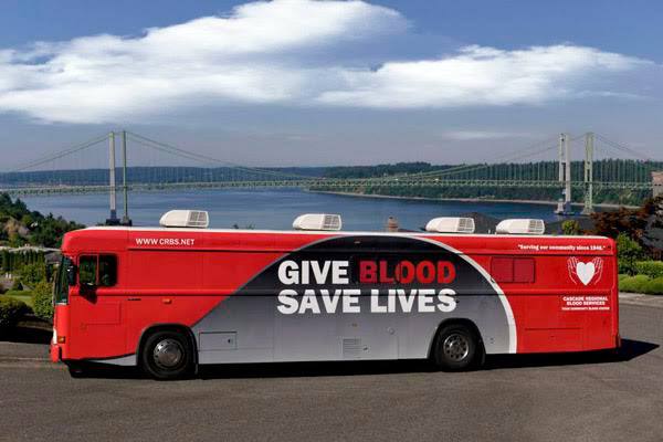 Cascade Regional Blood Services refurbished and rewrapped its entire bloodmobile fleet.