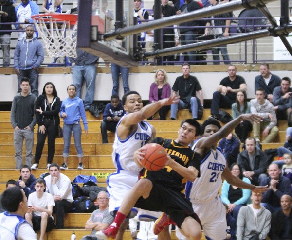 Thomas Jefferson senior guard Daryon James averaged 18.8 points a game and led the Raiders into the final 16 in the state.