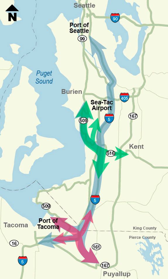 The Puget Sound Gateway Project brings together much needed congestion relief projects between SR-167