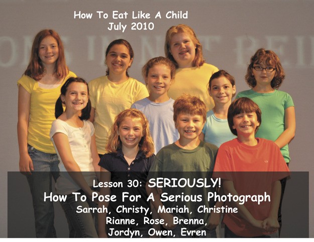 Caitlin Frances directed “How To Eat Like A Child” as part of Centerstage Theatre’s summer children’s camp. Pictured: Sarrah