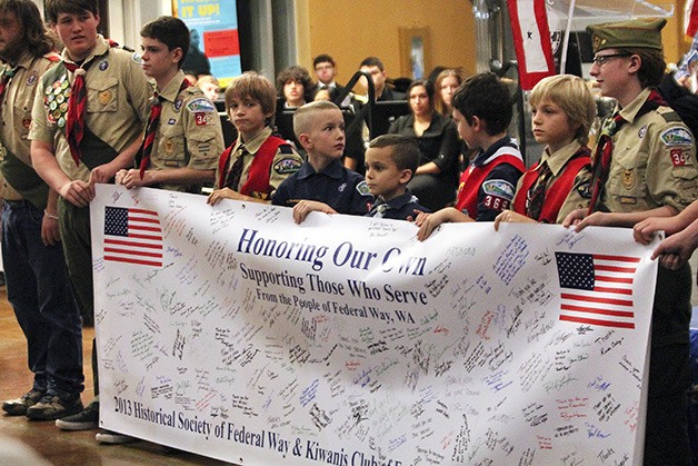 The annual Veterans Day ceremony Honoring Our Own was held Nov. 11