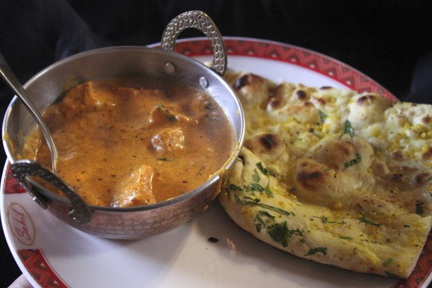 Chicken tikka masala at East India Grill in Federal Way.