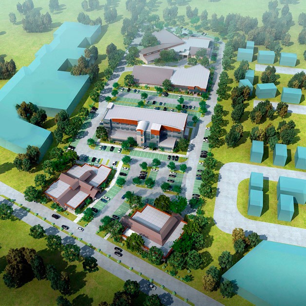 Valley Cities has plans to construct five buildings on a sprawling 8-acre campus