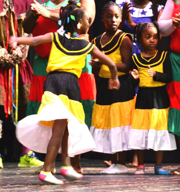 Performers entertain the crowd during Federal Way's 2015 MLK Community Festival on Martin Luther King Jr. Day at Decatur High School.