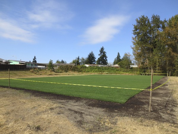 Several grants helped construct a brand new soccer field behind the Westway Community Center in Federal Way. A grand opening will take place at 1 p.m. on April 6.