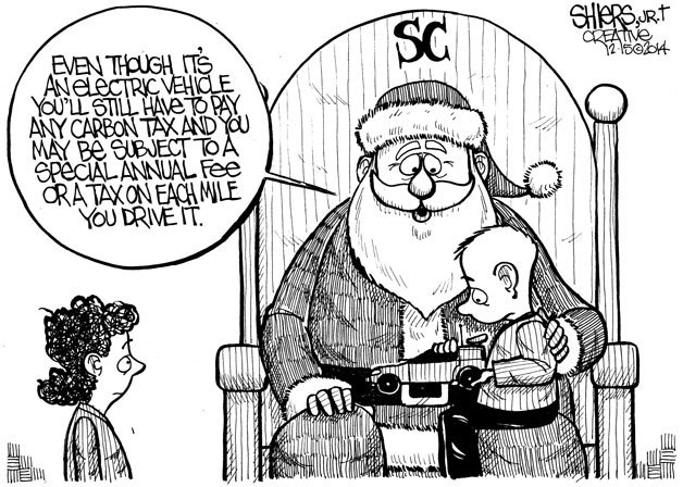 Santa's take on Inslee's budget