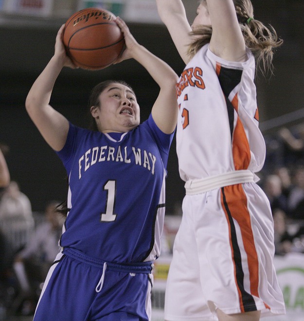 Federal Way's Darah Huertas-Vining was a first-team