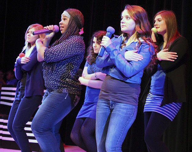 Show Biz Kids performed May 14 at the Knutzen Family Theatre in Federal Way.