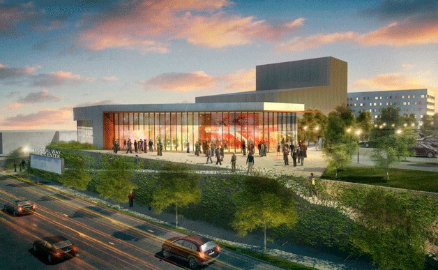 The proposed Performing Arts and Events Center.