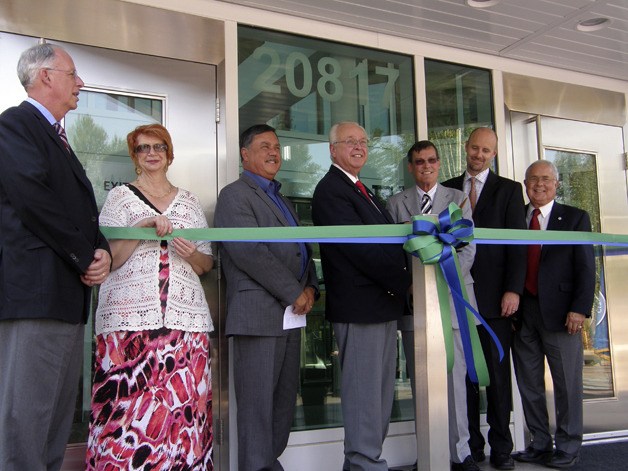 At the 2011 ribbon cutting