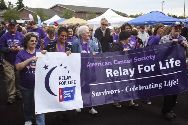 Relay for Life is held every year to benefit the American Cancer Society. The 2013 event begins June 7 in Federal Way.