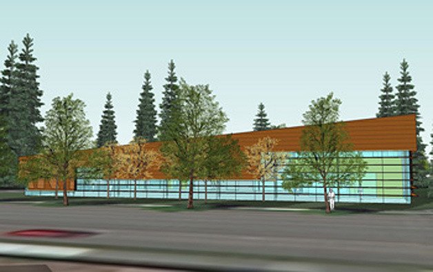 Here's a rendering of the future Federal Way 320th Library