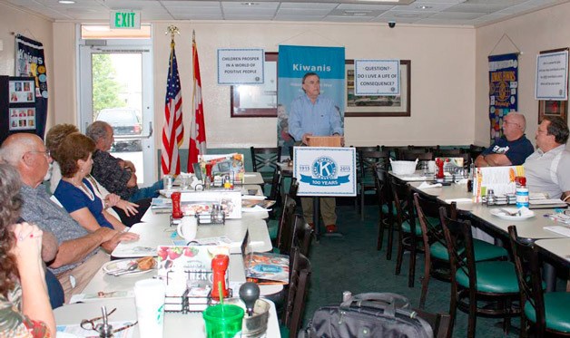 King County Councilman Pete von Reichbauer recently spoke to the Greater Federal Way Kiwanis Club about the future of Sound Transit Link Extension to Federal Way.