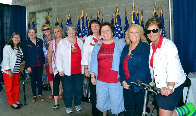 Federal Way Soroptimist Club members during South King County's 25th annual flag day celebration in June.