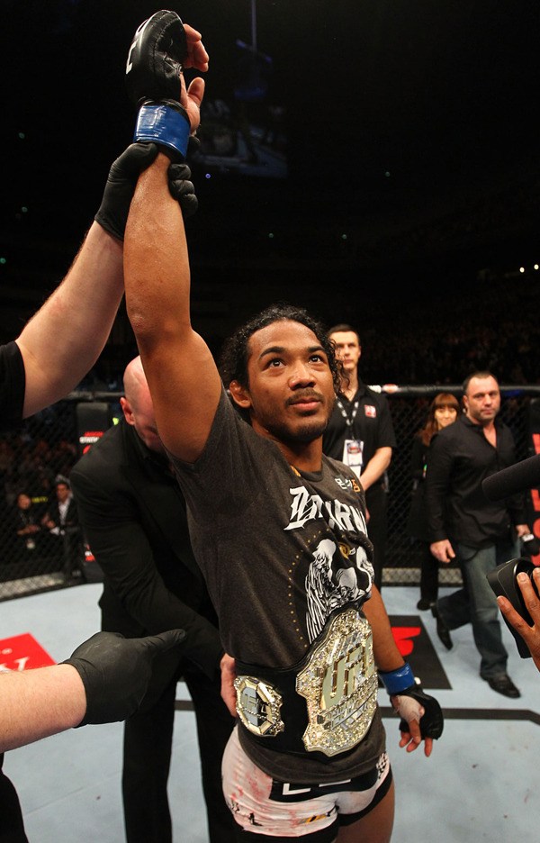 Decatur High School graduate Benson Henderson will defend his UFC lightweight championship on Dec. 8 inside Seattle's KeyArena against Nate Diaz. The fight will be nationally-televised on Fox.