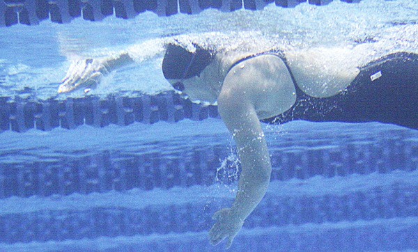 Thomas Jefferson senior Amber Cratsenberg became the first female swimmer in Washington state history to win state titles in all four freestyle events Saturday when she won crowns in the 200- and 500-yard free.