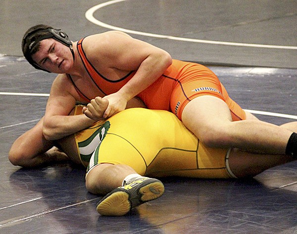 Decatur senior Kyle Gleed won the regional 285-pound championship at Bonney Lake High School Saturday. Gleed will be the region's top seed into the Mat Classic state tournament.