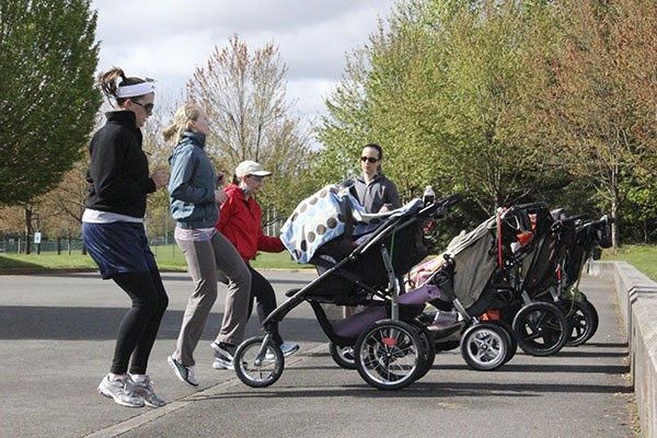 Stroller Strides program delivers workout for moms fun for kids Federal Way Mirror