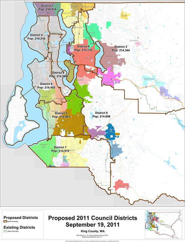 King County Council to redraw district boundaries  Federal Way Mirror