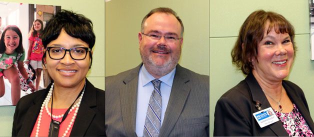 The finalists for Federal Way Public Schools' superintendent position are (left to right) Tammy Campbell