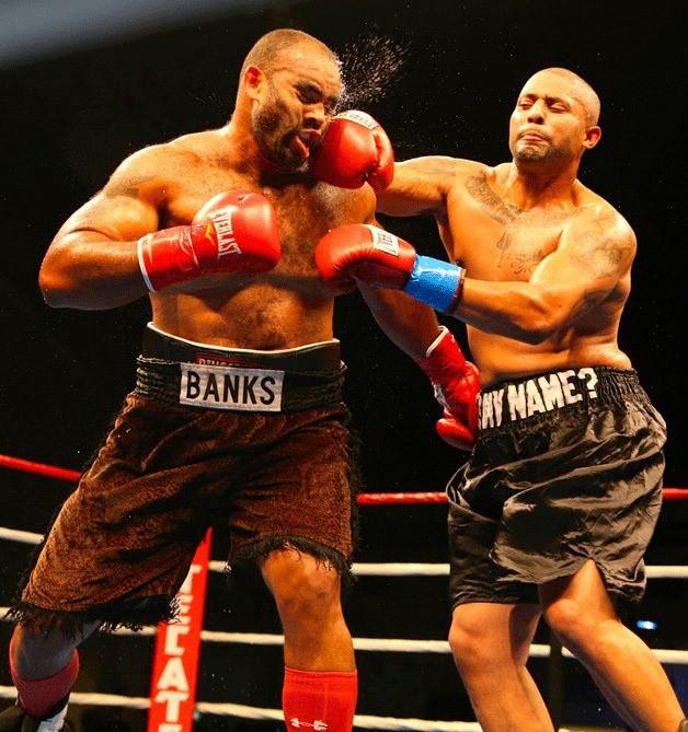 Federal Way boxer Vincent Gary Thompson (right) was recently indicted on felonious bank robbery charges. Thompson and four others are thought to be part of the bank robbery ring known as the 'Buddy Bandits.'