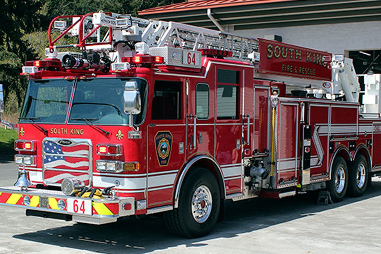 Fire board meeting with elected officials in Federal Way