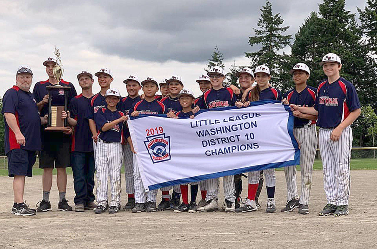 3 Federal Way National Little League teams head to state championship