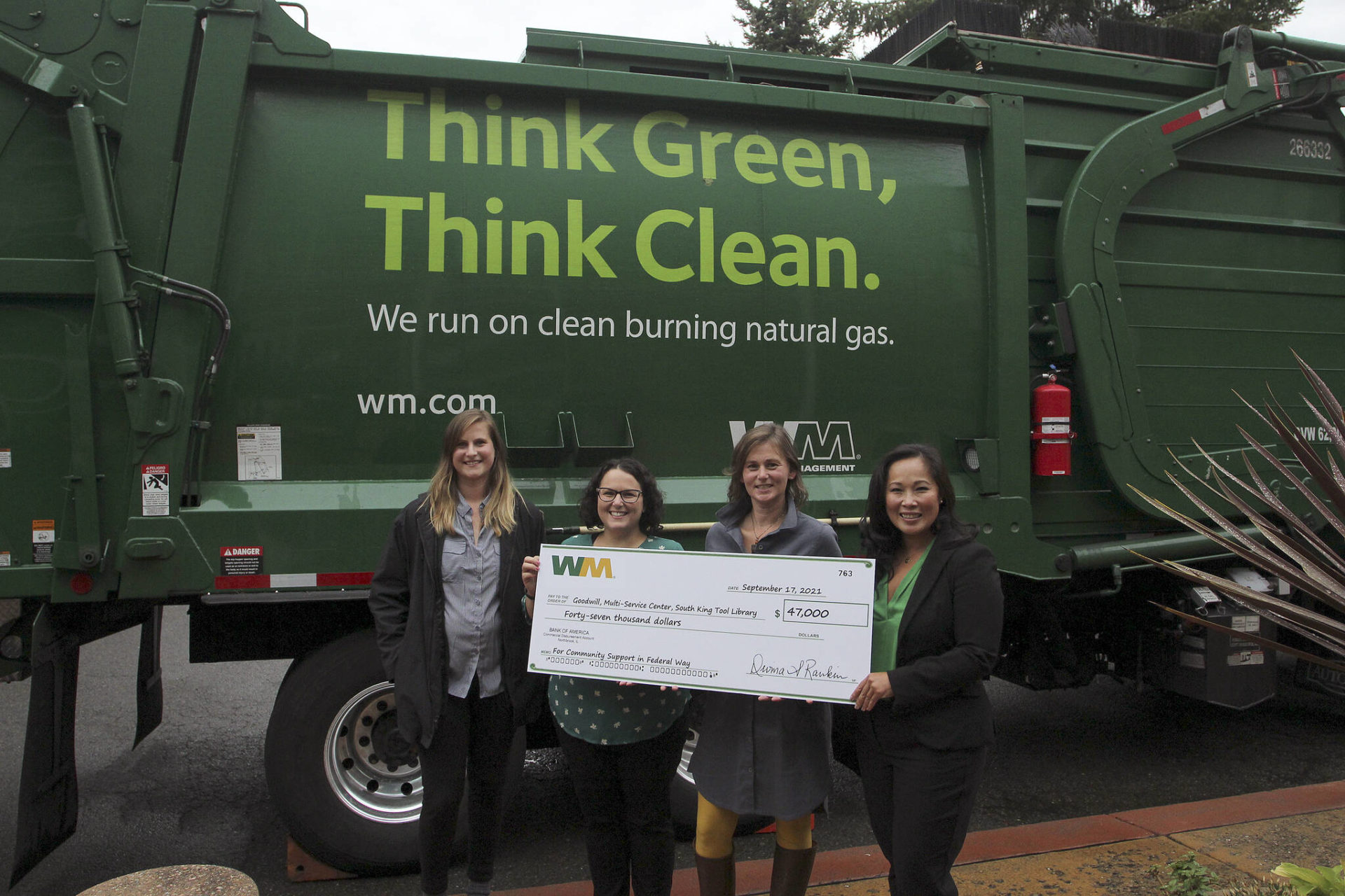 3 Federal Way nonprofits receive Waste Management grants for