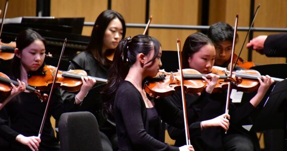The Federal Way Youth Symphony held a fundraiser for scholarships June 1 at the Performing Arts and Event Center. Photos by Bruce Honda