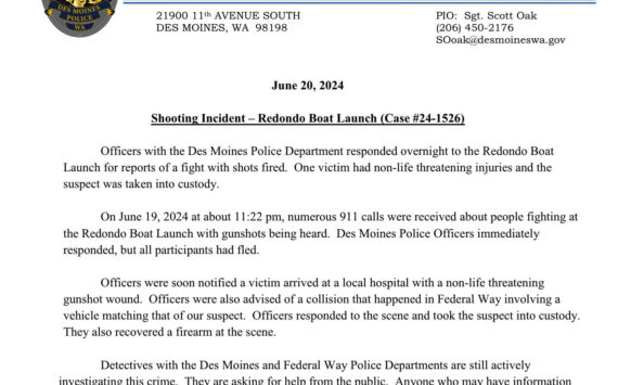 Press release from Des Moines Police Department