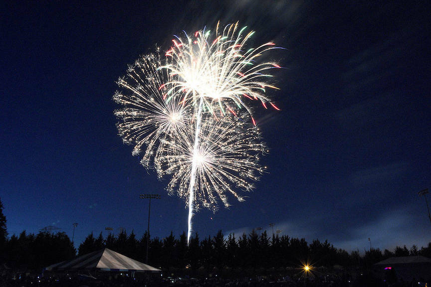 The City of Federal Way will host a free professional fireworks show for the public July 4 at Celebration Park. (File photo)