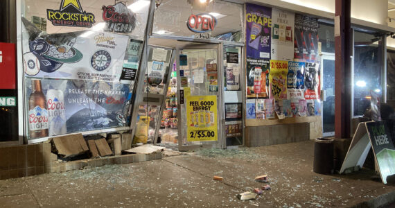 The front of Beverage and Smoke Shop in Federal Way. Photo from Federal Way Police Department Public Records