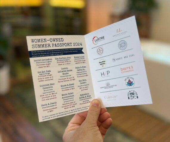 Summer Passports can be found at all 12 participating women-owned businesses. Courtesy photo.