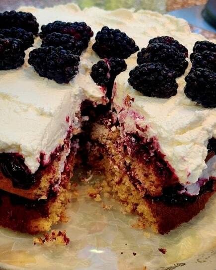 Marionberry cake. Courtesy photo