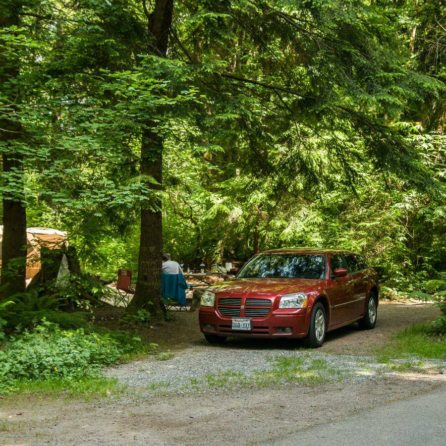 Camping at Kanaskat-Palmer State Park, pictured here, has been restricted to 10 nights in a 30-day period. Photo courtesy Washington State Parks