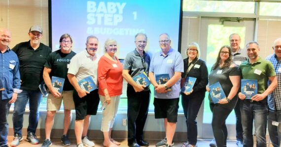 The first class of participants in September 2023 celebrates finishing the class. Photo provided by the city of Federal Way.