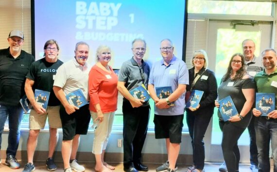 The first class of participants in September 2023 celebrates finishing the class. Photo provided by the city of Federal Way.