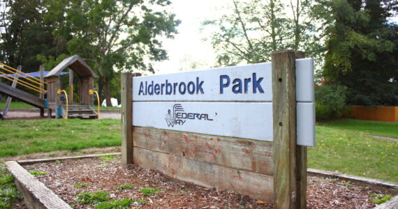 Alderbrook Park in Federal Way is being considered for renaming to celebrate the legacy of John and Mary Conna, who are important figures in Federal Way’s history. Photo by Keelin Everly-Lang / the Mirror