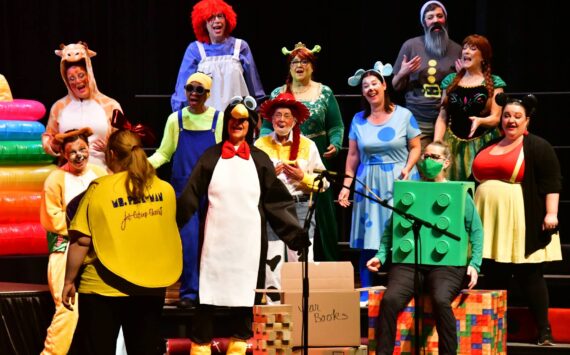 Photo by Bruce Honda.
Jet Cities Chorus concert “Once Upon a Tune” on Oct. 19 was themed and colorfully costumed around favorite classic childhood stories.