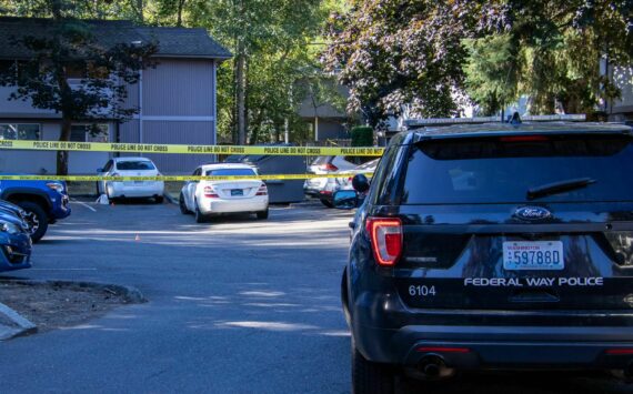 Photo of the crime scene from previous Mirror article. Photo courtesy of South Sound News