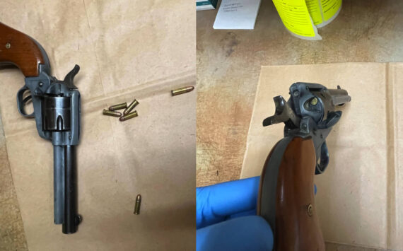 The handgun found on the student. Photos from Federal Way Police Department